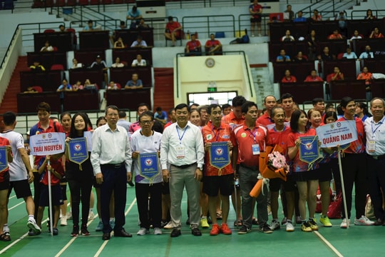 268 vận động viên dự tranh Giải cầu lông, bóng bàn gia đình toàn quốc tại Quảng Nam
