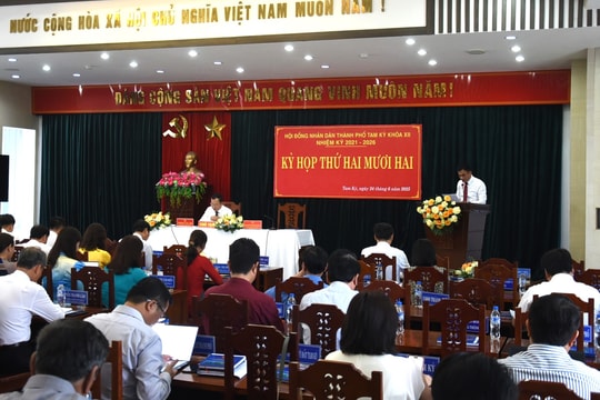 HĐND TP.Tam Kỳ thực hiện tốt chức năng, nhiệm vụ trong nhiệm kỳ 2021 - 2026