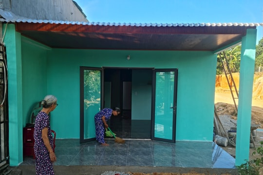 Công tác xóa nhà tạm ở Quảng Nam vẫn tiếp tục cho đến khi về đích