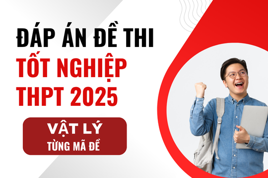 Tổng hợp đáp án môn Vật lý chương trình cũ thi tốt nghiệp THPT 2025