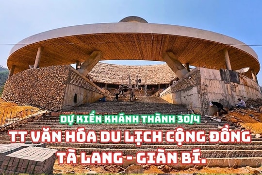 Khánh thành Trung tâm Văn hóa du lịch cộng đồng Tà Lang - Giàn Bí