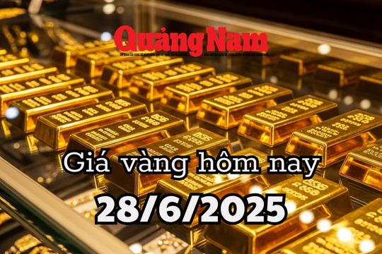 Giá vàng hôm nay 28/6/2025: Vàng 24K, 9999 vỡ đáy, lạm phát đẩy giá vào vực sâu