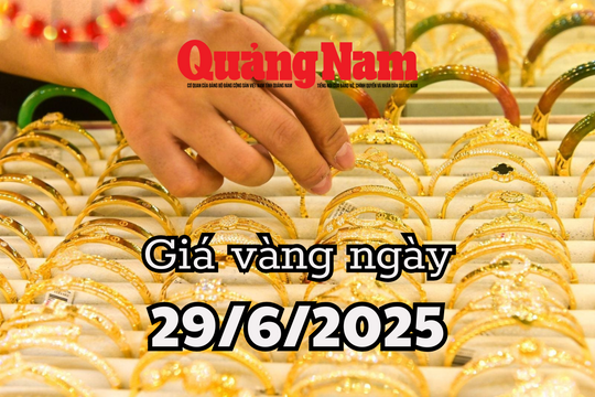 Tin tức, dự báo giá vàng ngày mai 29/6/2025 giá vàng trong nước giữ sát mốc 120 triệu giữa cơn bão lạm phát Mỹ