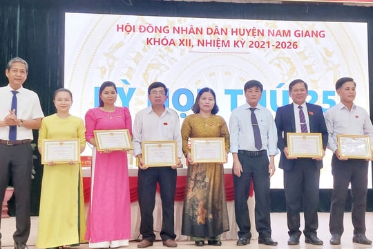 HĐND huyện Nam Giang phát huy vai trò của cơ quan dân cử