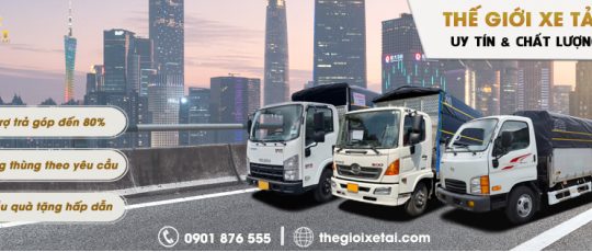 Thế Giới Xe Tải – Thủ phủ của mọi thương hiệu xe tải chất lượng