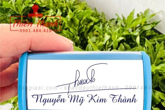 Khắc dấu Thiên Thanh chuyên cung cấp dịch vụ khắc dấu chữ ký uy tín