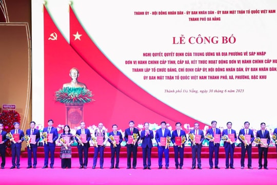 Công bố quyết định thành lập thành phố Đà Nẵng mới