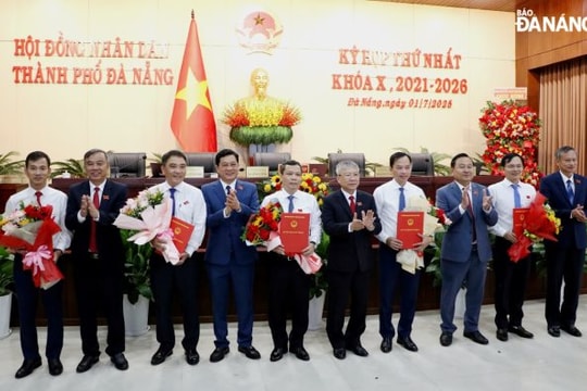 Phê chuẩn các Phó Trưởng ban HĐND thành phố Đà Nẵng sau sắp xếp