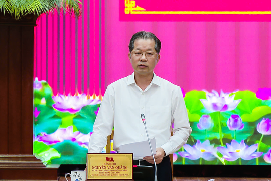 Bí thư Thành ủy Nguyễn Văn Quảng chủ trì phiên họp Ban Thường vụ Thành ủy Đà Nẵng lần thứ nhất