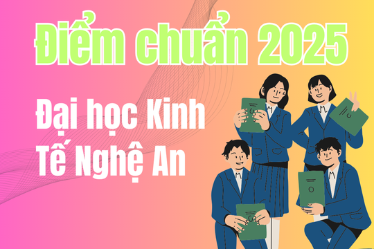 Điểm chuẩn Đại học Kinh Tế Nghệ An 2025