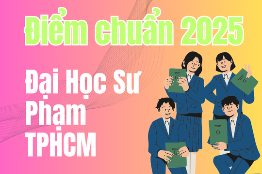 Điểm chuẩn Đại Học Sư Phạm TPHCM 2025