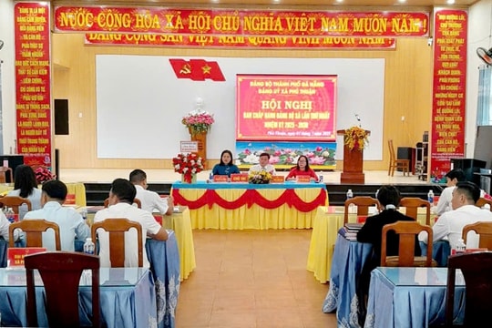 Ban Chấp hành Đảng bộ xã Hà Nha, Phú Thuận tổ chức hội nghị lần thứ nhất