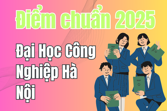 Điểm chuẩn Đại Học Công Nghiệp Hà Nội 2025
