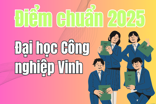 Điểm chuẩn Đại học Công nghiệp Vinh 2025