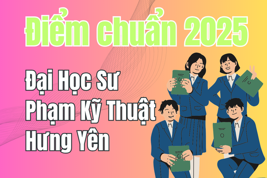 Điểm chuẩn Đại Học Sư Phạm Kỹ Thuật Hưng Yên 2025