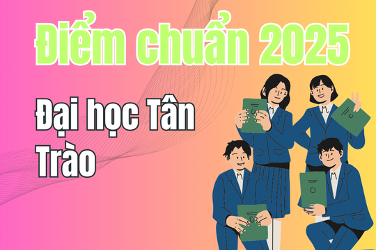 Điểm chuẩn Đại học Tân Trào 2025