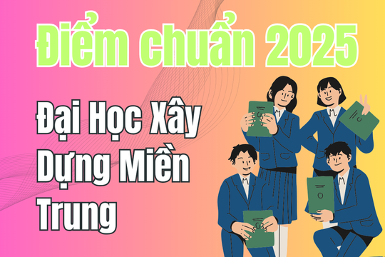 Điểm chuẩn Đại Học Xây Dựng Miền Trung 2025