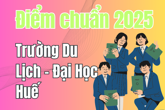 Điểm chuẩn Trường Du Lịch – Đại Học Huế 2025