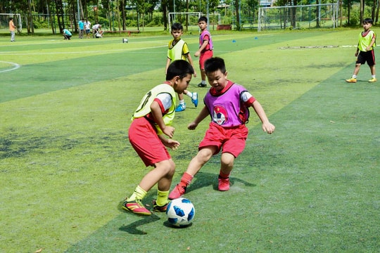 1.000 cầu thủ nhí tham gia tuyển sinh vào Trung tâm đào tạo bóng đá trẻ SHB