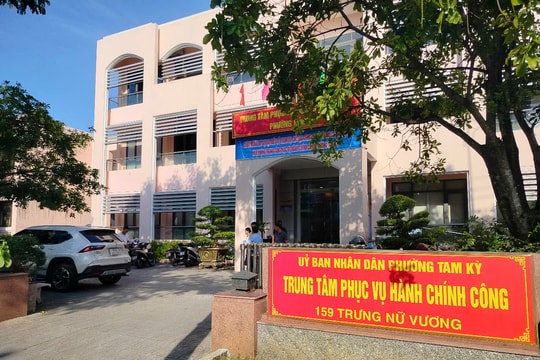 Phường Tam Kỳ phấn đấu giảm hồ sơ trễ hẹn dưới 3%