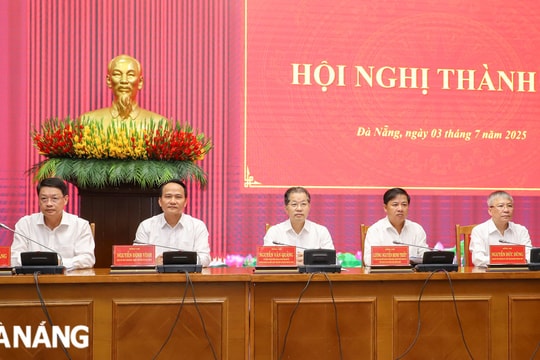 Khai mạc Hội nghị Ban Chấp hành Đảng bộ thành phố Đà Nẵng