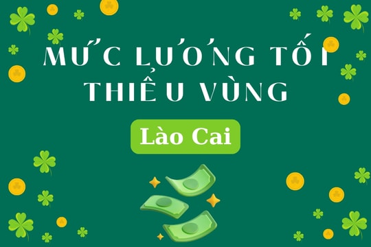Mức lương tối thiểu vùng 2025 tại Lào Cai theo giờ, tháng từ 1/7