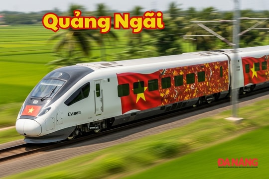 Đường sắt cao tốc Bắc-Nam đi qua Quảng Ngãi vào những xã, phường mới nào?