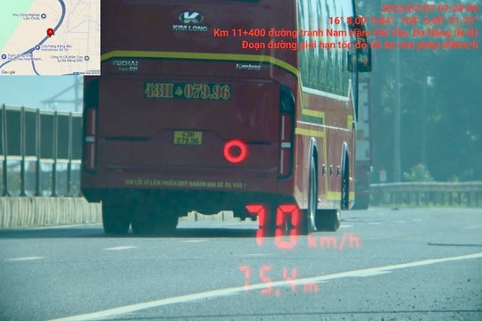 Một tuần, Đà Nẵng xử lý 450 trường hợp vi phạm quy định về an toàn giao thông đường bộ