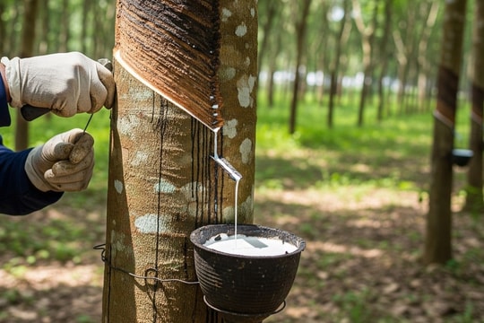 Giá cao su ngày 8/7: Thị trường quốc tế khởi sắc, trong nước tiếp tục ổn định