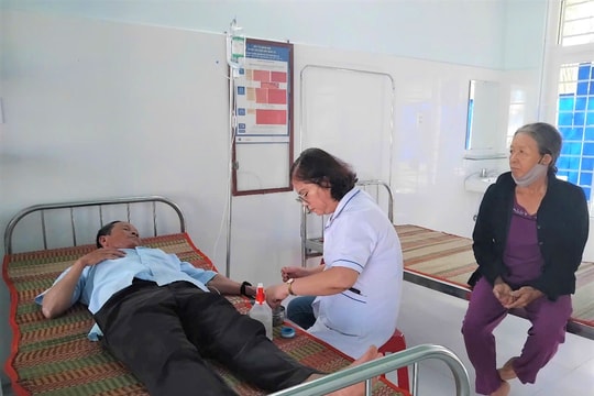 Trạm y tế xã Thăng Điền nâng cao chất lượng khám bệnh cho người dân