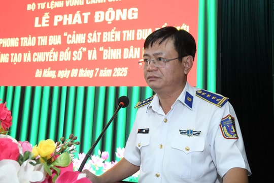 Vùng Cảnh sát biển 2 phát động thi đua đổi mới sáng tạo và chuyển đổi số