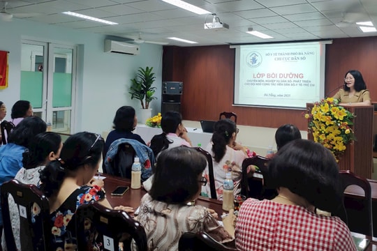 Tổ chức 28 lớp bồi dưỡng cho cộng tác viên dân số - y tế - trẻ em năm 2025