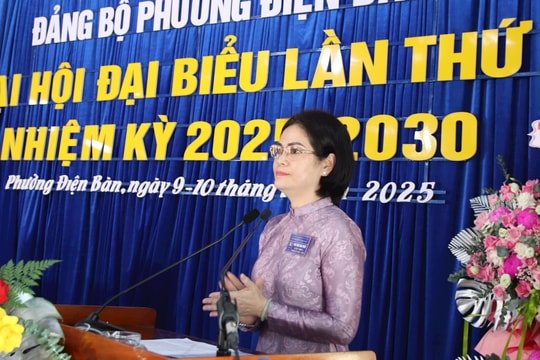 Thực hiện 6 nhiệm vụ trọng tâm để xây dựng phường Điện Bàn văn minh - hiện đại - sinh thái