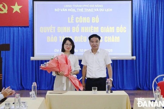 Bảo tàng Điêu khắc Chăm Đà Nẵng có tân giám đốc