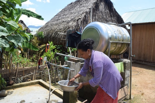 Mở rộng mạng lưới cấp nước sạch cho nông thôn