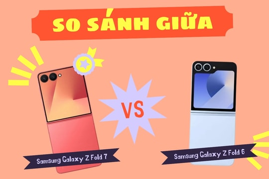 So sánh Samsung Galaxy Z Flip 7 và Samsung Galaxy Z Flip 6