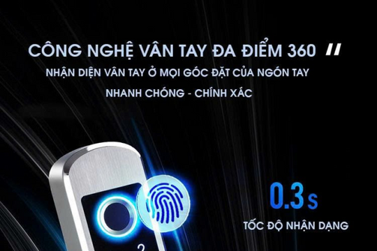 Công nghệ vân tay: Chìa khóa cho cuộc sống số hiện đại