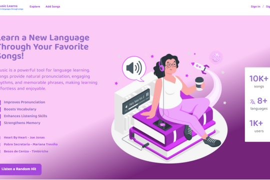 MusicLearn - Phương pháp học ngoại ngữ hiệu quả