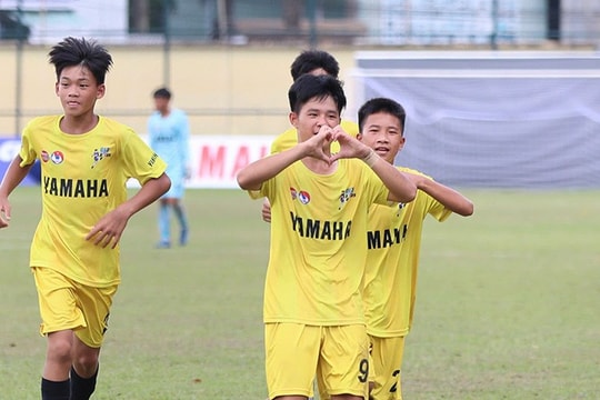U13 SHB Đà Nẵng gặp U13 Sông Lam Nghệ An tại bán kết giải toàn quốc
