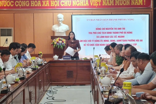 Tháo gỡ vướng mắc trong vận hành bộ máy chính quyền mới tại phường Hội An