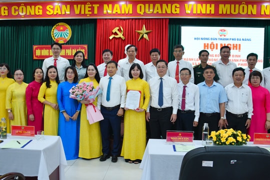 Công bố quyết định thành lập Hội Nông dân thành phố Đà Nẵng