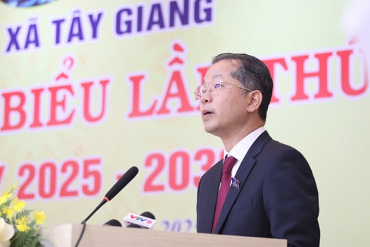 Bí thư Thành ủy Đà Nẵng Nguyễn Văn Quảng: Năng động, sáng tạo, dám nghĩ, dám làm, dám chịu trách nhiệm để xây dựng xã Tây Giang trở thành xã kiểu mẫu của thành phố