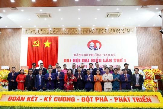 Đại hội Đảng bộ phường Tam Kỳ lần thứ nhất, nhiệm kỳ 2025 - 2030
