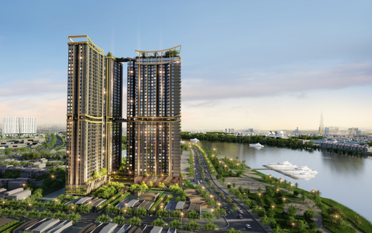 A&T Group công bố dự án A&T Saigon Riverside, tháp đôi 40 tầng mặt tiền sông Sài Gòn