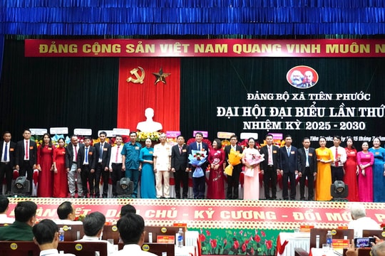 Đoàn kết đưa Tiên Phước đạt chuẩn xã nông thôn mới nâng cao