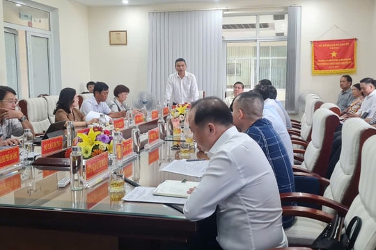 Lãnh đạo UBND thành phố Đà Nẵng làm việc và kiểm tra thực tế một số dự án trong Khu kinh tế mở Chu Lai