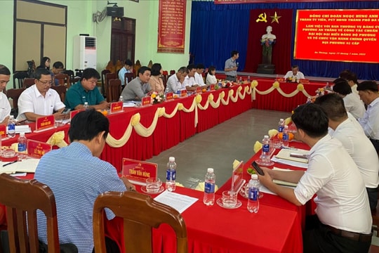 Phường An Thắng cần phát huy lợi thế để đề ra chiến lược phát triển phù hợp