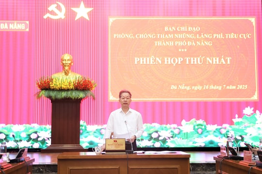 Ban Chỉ đạo Phòng, chống tham nhũng, lãng phí, tiêu cực thành phố tổ chức phiên họp lần thứ nhất