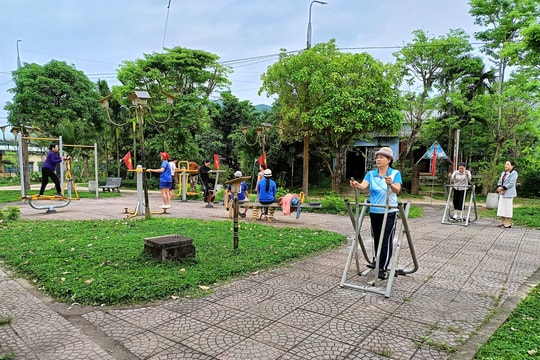 Xã Sơn Cẩm Hà xây dựng xã nông thôn mới nâng cao