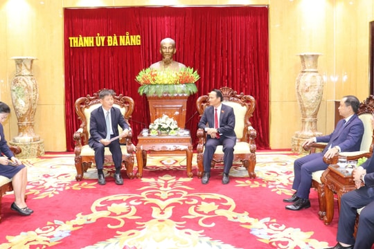 Lãnh đạo thành phố tiếp Tổng Lãnh sự Hàn Quốc đến chào kết thúc nhiệm kỳ